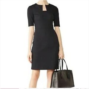 Trina Turk Scotch Black Shift Dress Sz. 12 NWOT